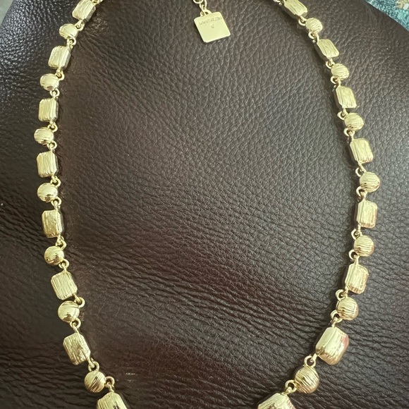 Anne Klein Red and Gold Necklace - Picture 5 of 5